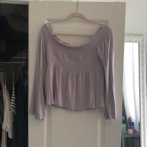 Off the shoulder top